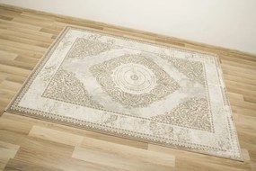 Koberec Garda P0540 Vizon ornament, béžový / krémový