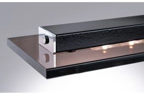 Čierne kovové LED stmievateľné závesné svietidlo Tenso – Fischer &amp; Honsel