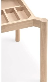 Pracovný stôl v dekore jaseňa 136x68 cm Atlas - Teulat