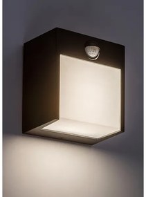 Rabalux 7478-LED Vonkajšie nástenné svietidlo so senzorom BALIMO LED/12W/230V IP44