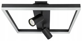 LED Stropné svietidlo LED/38W/230V + 2xGU10/30W čierna