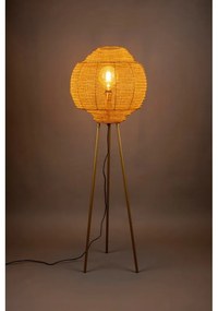 Stojacia lampa v zlatej farbe Meezan - Dutchbone