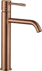 Rea Lungo Diamond, vysoká umývadlová batéria h-300, medená matná, REA-B9846