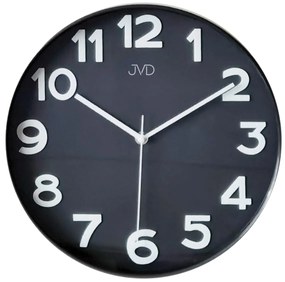 Plastové dizajnové hodiny JVD HX9229.2 šedé