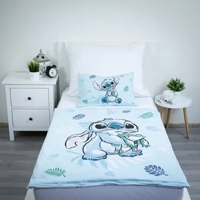 Jerry Fabrics Obliečky do postieľky 100x135 + 40x60 cm - Lilo and Stitch "Frog"