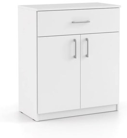 DREVONA Komoda biela BASIC 2DV + 1ZAS