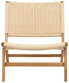 Kreslo s výpletom v prírodnej farbe Carson – Actona