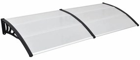 Strieška nad dvere 240 x 100 cm polykarbonát Dekorhome