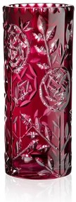 Bohemia Crystal Brúsená váza Ruže 305mm