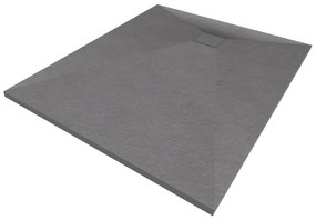 Erga Oldaf, SMC obdĺžniková sprchová vanička 120 x 90 cm, šedá matná, ERG-GMA-OL-90120G