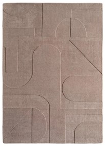 Svetlohnedý prateľný koberec 240x340 cm Pompei 1614 – Ayyildiz Carpets