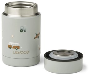 LIEWOOD Termoska Nadja Vehicles/Dove Blue mix Food Jar Recycled