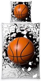 Herding bavlnená posteľná bielizeň Basketball, 135x 200 cm, 80 x 80 cm