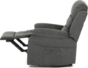 Polohovacie kreslo sivé TV-4086 GREY2