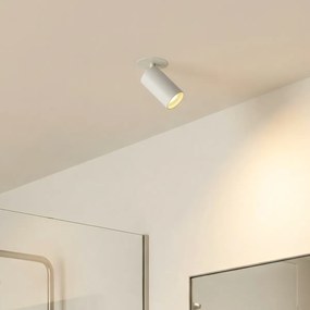 Moderné zapustené bodové svietidlo biele GU10 50mm IP44 - Chels
