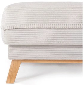 Béžová menčestrová podnožka Tori – Bonami Selection