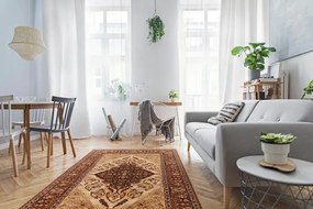 Koberec Agnella Isfahan Leyla jantárový