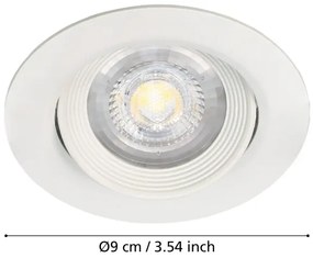 Eglo 32896 - SADA 3x Podhľadové svietidlo SARTIANO 1xLED/5W/230V