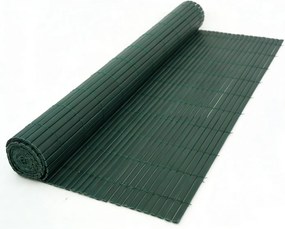 Umělá PVC rákosová rohož/zástěna BestBerg BBGD-13GN / 1 × 3 m / zelená