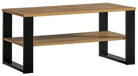 Konferenčný stolík Lamelo La9 Dub Wotan/Black Matt