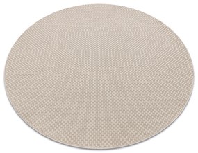 Šnúrkový koberec TIMO 6272 SIZAL kruh, béžový