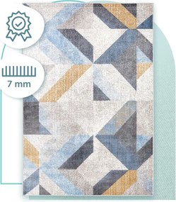 Koberec Agnella Soft Halleby sivý