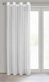 ZÁCLONA ANABEL 140X260 CM BIELA