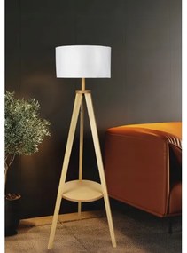 Stojacia lampa 1xE27/40W/230V biela