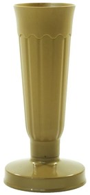 Schetelig Náhrobná váza Líra so záťažou, Zlatá, 32 x 11 cm
