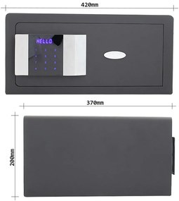 Rottner Nábytkový elektronický trezor PRESTIGE LAP
