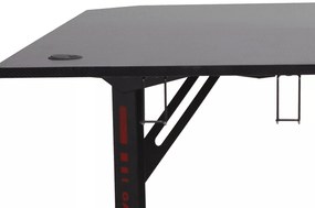 Rohový psací stůl APPEAL 120 cm černý