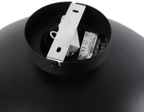 Stropná lampa čierna so zlatom 42 cm nastaviteľná - Magnax