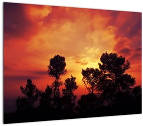 Obraz západu slnka (70x50 cm)