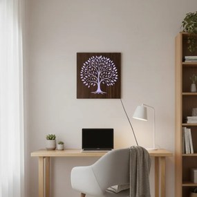 LED obraz Strom života – drevený obraz s podsvietením | SENTOP LED0561