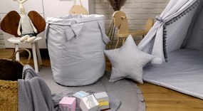 Detský stan TEEPEE (TÍPÍ) SUPERIOR s doplnkami - ŠEDÝ