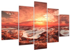 Obraz - Mars (150x105 cm)