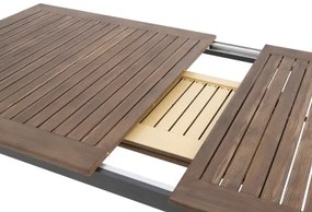 Doppler EXPERT WOOD Plus - záhradná hliníková sedacia súprava 8+1