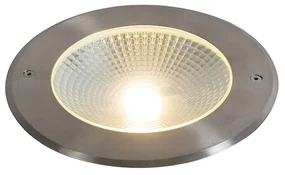 Moderný zemný reflektor oceľ vrátane LED 20W - Bridge