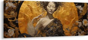 Obraz - Japonská dáma (120x50 cm)