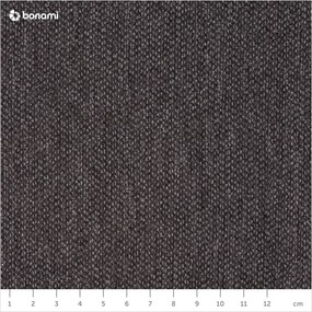 Tmavosivá čalúnená dvojlôžková posteľ s úložným priestorom a roštom 180x200 cm Garancia – Bobochic Paris