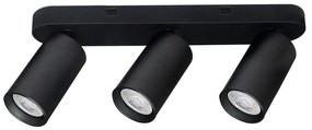 Rabalux 73083 - Bodové svietidlo YORLI 3xGU10/7W/230V čierna