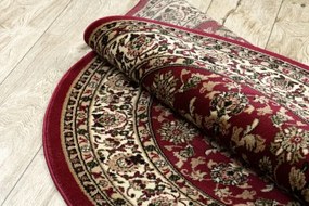 Koberec ROYAL ADR kruh vzor 1745 bordo