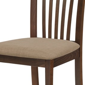 Jedálenská stolička z masívneho dreva BC-3950,orech