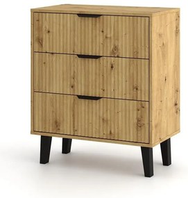 Komoda Sacar 2 (dub artisan). Akcia -21%. Vlastná spoľahlivá doprava až k Vám domov. 1132775