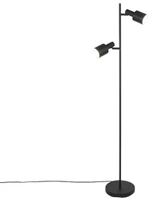 Moderná stojaca lampa čierna 2-svetlo - Stijn