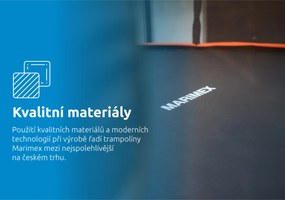 Marimex | Trampolína Marimex Premium 457 cm + vnútorná ochranná sieť + schodíky ZADARMO | 19000114