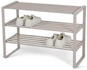 Taupe kovová skrinka na topánky 70x48,5x29 cm Rex – Spinder Design