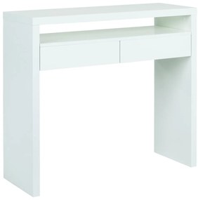 Pracovný stôl s výsuvnou doskou Console Mel