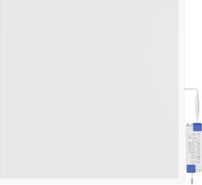 Mexen Brill+, stropný LED panel 60×60 cm, 48 W, studená biela 6500K, L201-060-060-4865-20