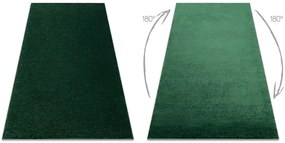Koberec SOFTY Jednofarebný, tmavozelený